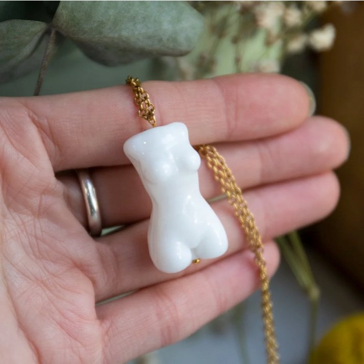 Female Bust Pendant