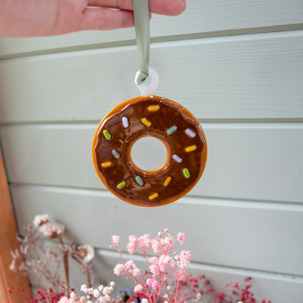 Sprinkle Doughnut Ornament